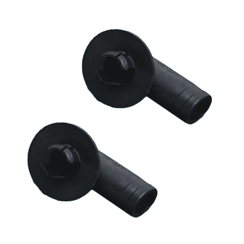 Conector de manguera de drenaje de aire acondicionado, herramienta acodada, accesorio de salida de agua, 2 uds.