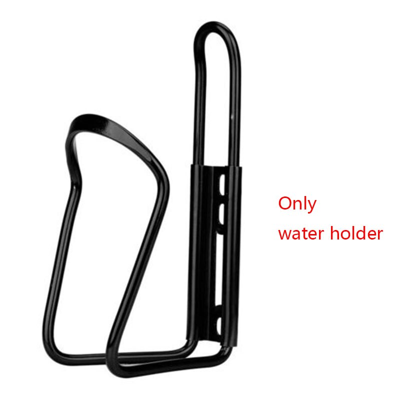 Porte-bouteille de vélo classique en alliage d&#39;aluminium, accessoires solides pour Cage à eau de vélo de montagne: Black