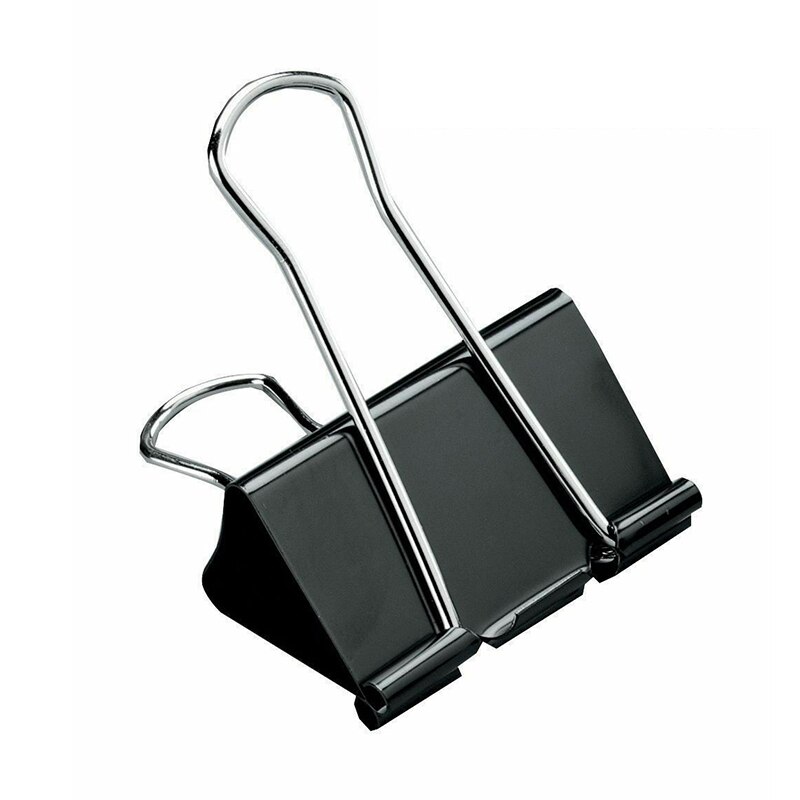 Bulldog Foldback Clips 51 41 32 25 19 mm Size Metal Binder Grip Clips Clamps Office School Stationery Paper Document Clip