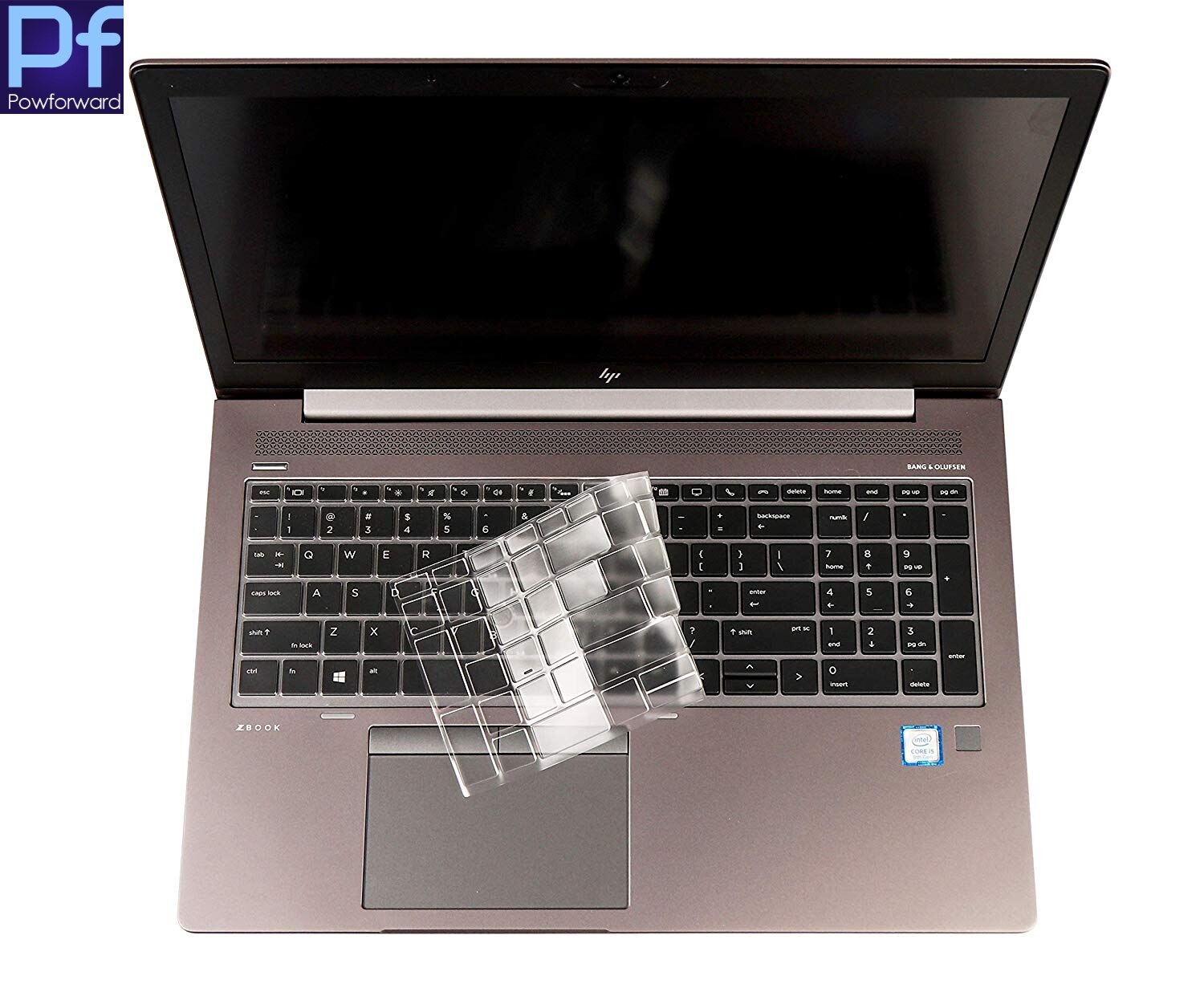 Prämie Silikon Tastatur Abdeckung Kompatibel 15.6 "HP ZBook 15u G5 für HP EliteBook 850 G5 / EliteBook 755 G5 Laptop