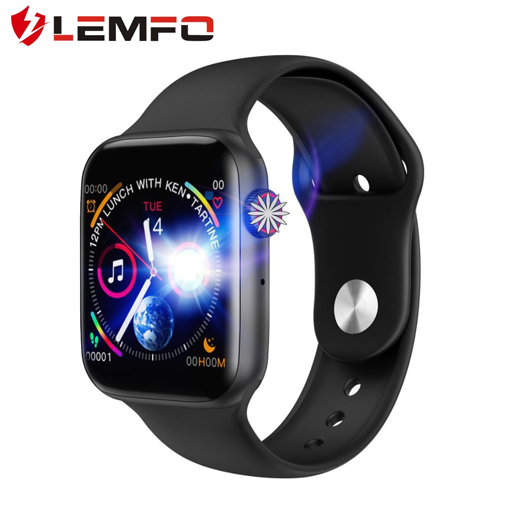 LEMFO Smartwatch Für Apple Android Telefon PPG EKG Bluetootch Anruf Musik Control Volle Touchscreen Smartwatch Männer Frauen