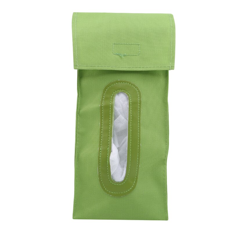 Portarrollos de lino para el hogar fondos de papel higiénico para el coche, cubierta de caja de pañuelos de servilleta de tela de soporte para decoración de escritorio de oficina en el hogar: green