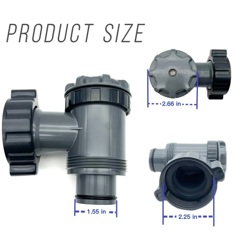 Einlass Auslass Sieb Befestigung Schwimmbad Filter Ersatzteile P6H1317 / P6 für Bestway Hnemix Coleman INTEX Pools