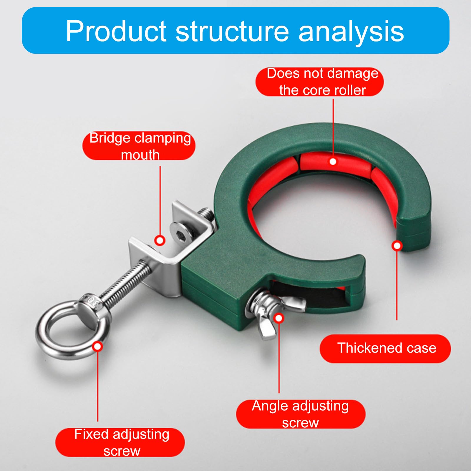 Heavy Duty Cable Guide Roller Adjustable Clamp Pulley Wiring Assistant Cable Tray Roller Wire Tray Pulling Threading Wire Pullin