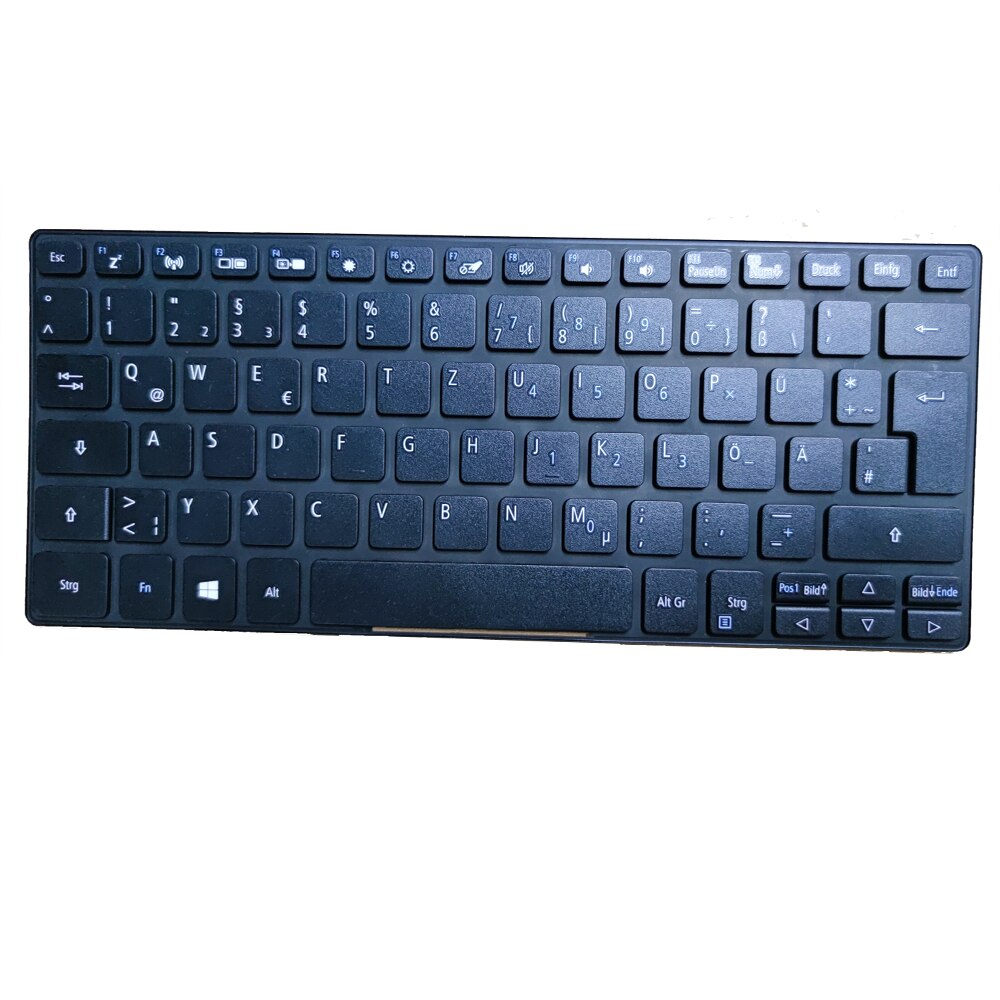 Substituição teclados para acer aspire spin1 n17h2 sp111 32 SP111-32N p98g eua inglês alemão teclado preto SV1T-A81B v164166as1: SP111-32 GR German