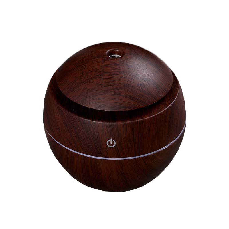 Humidificador de setas antiguo, luz colorida, atmósfera, adornos de , humidificador de cantidad de niebla silenciosa: Chocolate