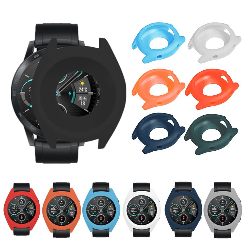 Slim Smart Beschermhoes Zachte Siliconen Horloge Cover Voor Huawei-Honor Magic Horloge 2 Smartwatch Accessoires