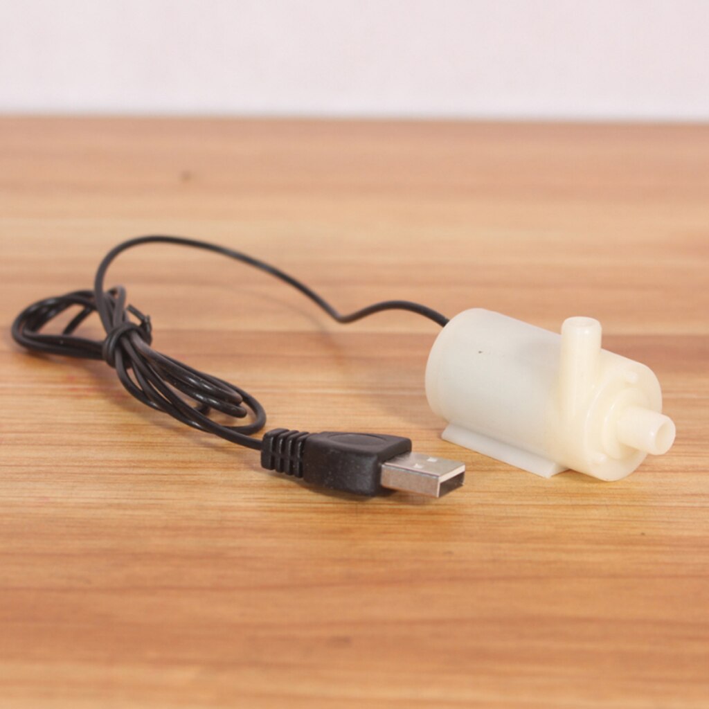 USB Mini Pump 3/5/6V Dual-Purpose for Fish-Tank Fountains Ponds Statuary