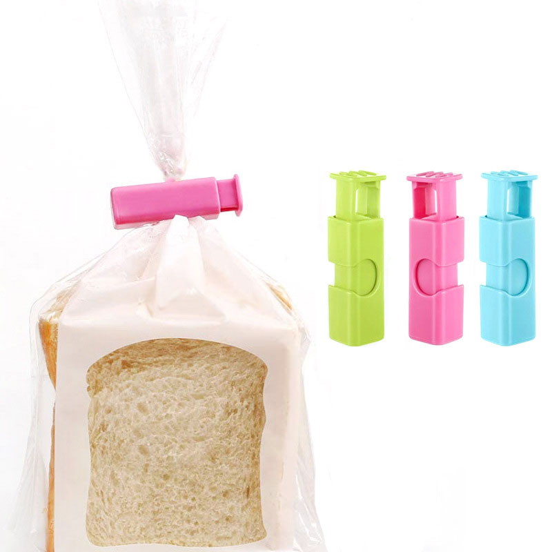 1/3Pc pinzas de cierre de tentempié para los paquetes de sellador de bolsas alimentación conservar la frescura de almacenamiento de alimentos bolsa Clips accesorios de cocina