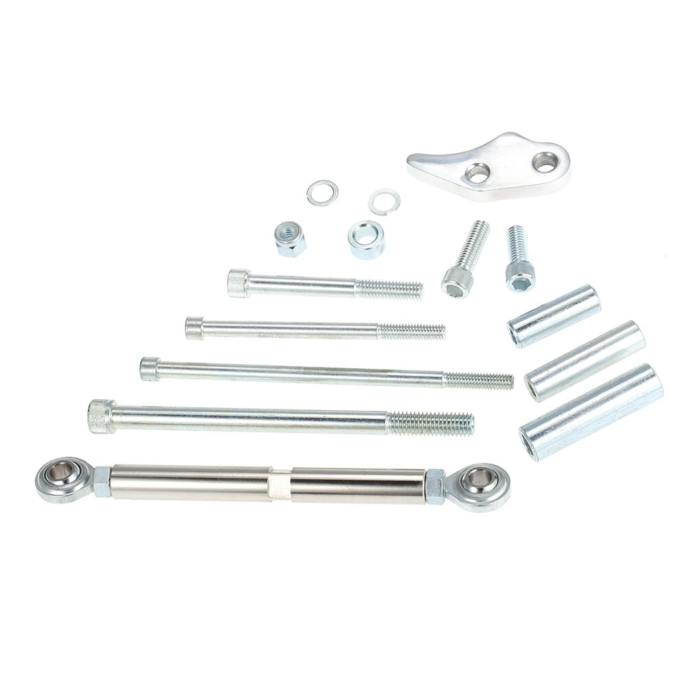 Billet Polished Aluminum Alternator Bracket Kit Small Block for Ford SB 289 302 347