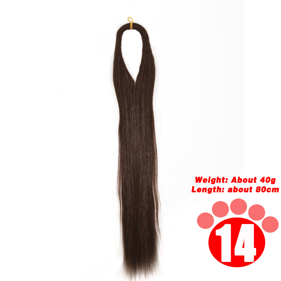 Peluquería de muñeca BJD/SD, fibra de nailon sintética resistente al calor, 1/3 1/4 1/6 1/12, muñeca tejida a mano, cabello modificado DIY para injerto: Ganso amarillo