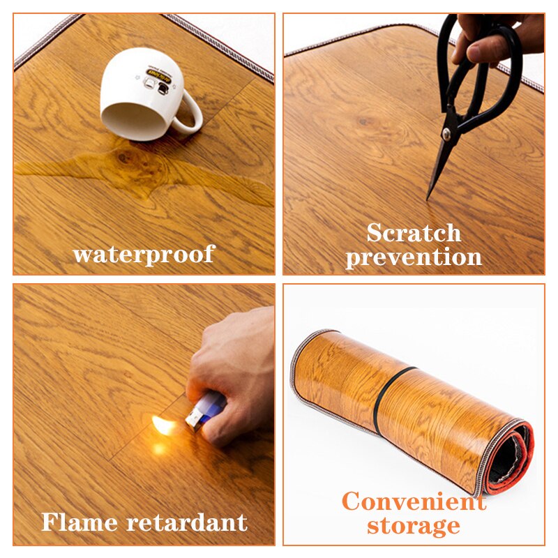 3 Style Adjustable Leather Heating Foot Mat Warmer Electric Heating Feet Leg Warmer Carpet Thermostat Home Office Warming Tools