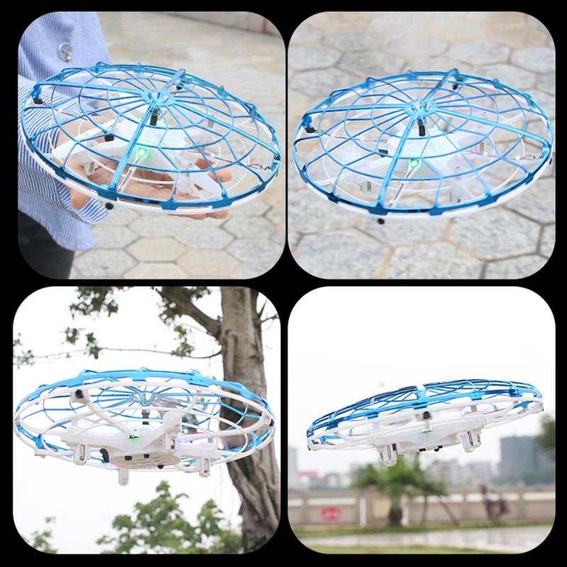 Mini Drone Ufo Handbediende Rc Helicopter Quadrocopter Dron Infrarood Inductie Vliegtuigen Vliegende Bal Speelgoed Voor Xmas Beste Cadeaus