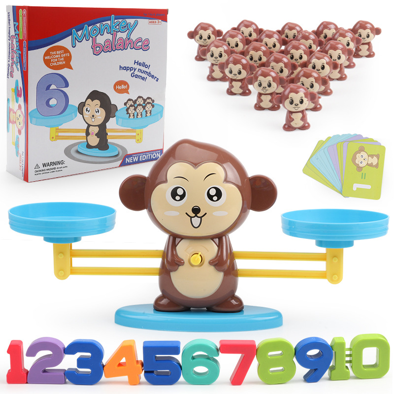 Balance Singe Pour Apprendre à Compter – Jeu éducatif Et Rigolo Pour Les Petits !