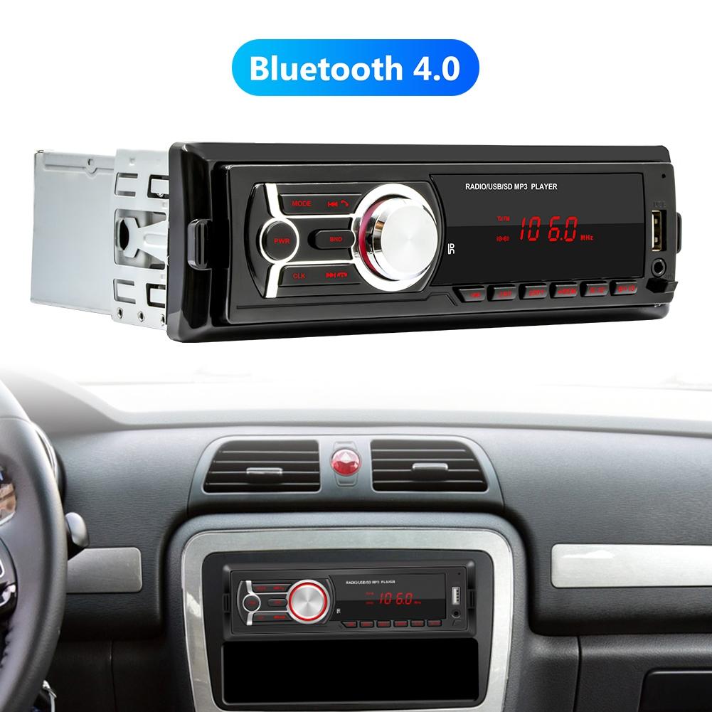12V 1784E Detachable Car Radio Digital Bluetooth Stereo FM AUX Input MP3 Player Electronic Components Car MP3 Player