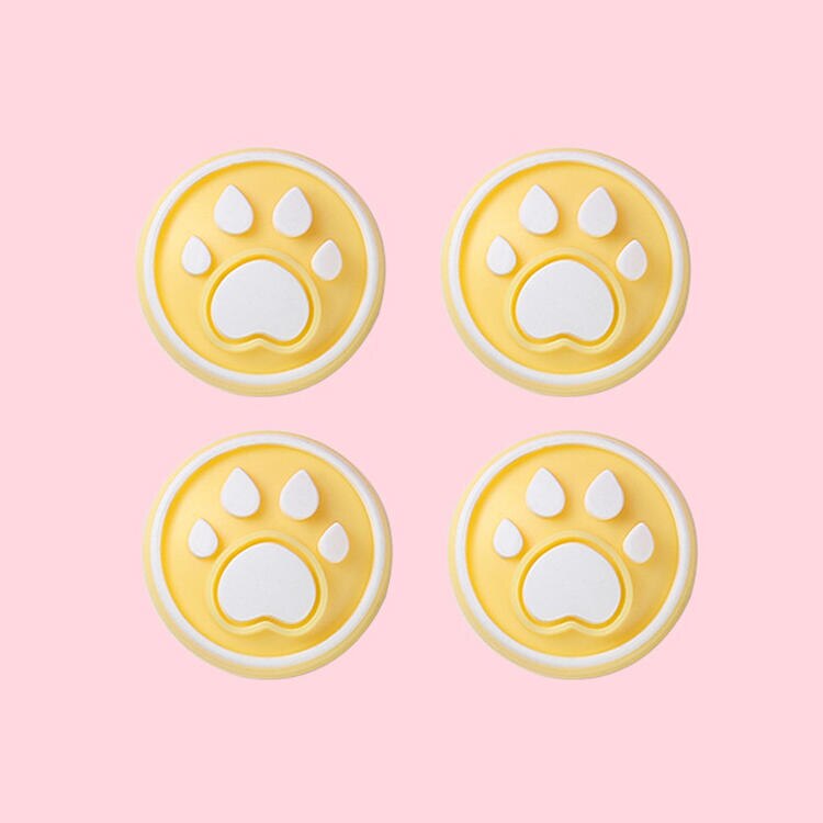 4pcs Cat Dog paw Joystick Thumb Paws Grip Cover Caps for Nintendo /switch /Joycon for Controller Gamepad Thumbstick Case: 11