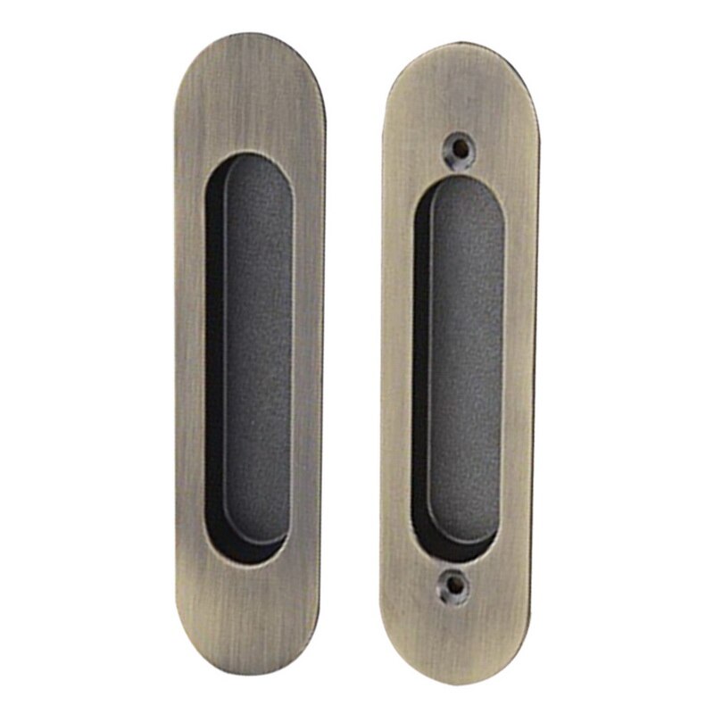 MOROBOR Zelfklevende rechthoekige schuifdeur trekt, 2 stuks matzwarte aluminiumlegering Flush Pull Punch-Free Handvat voor Schuifdeuren Schuur Deur Ramen Kasten (Mat Zwart MOROBOR Zelfklevende rechthoekige schuifdeur trekt, 2 stuks matzwarte aluminiumlegering Flush Pull Punch-Free Handvat voor Schuifdeuren Schuur Deur Ramen Kasten (Mat Zwart