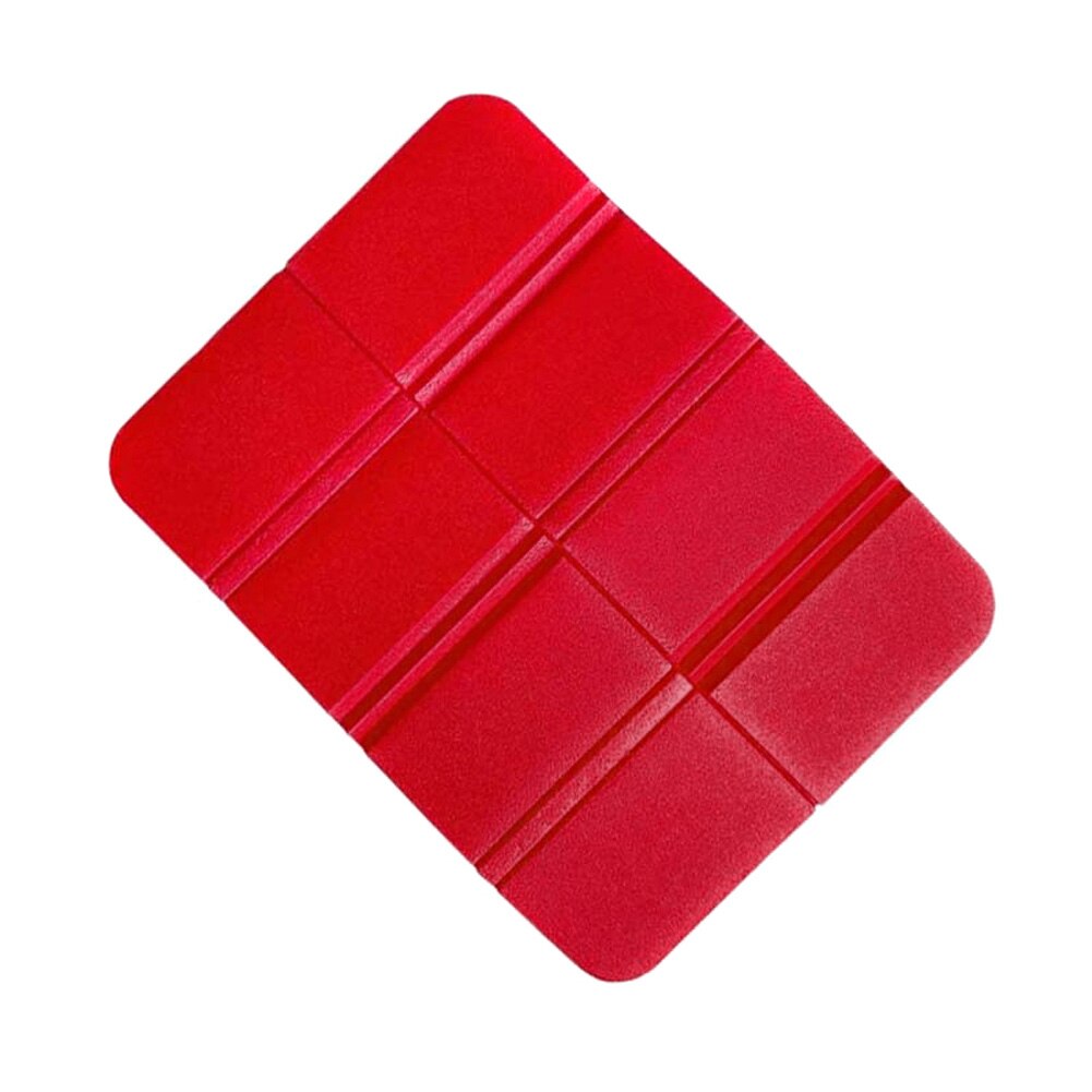 Opvouwbare Outdoor Picknick Zitten Mat Seat Pad Familie Mat Voor Strand Camping Wandelen SEC88: Rood