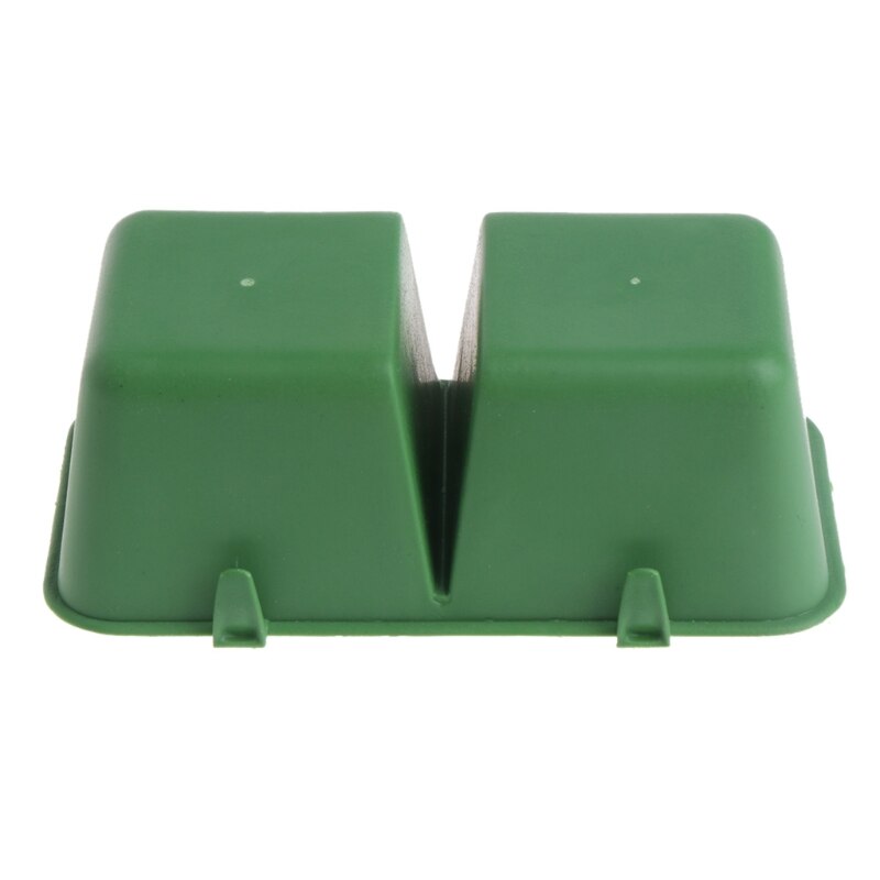 Double Bowl Bird Feeder Cage Dual Water Drink Eating Device Parrot Pigeon Trough D08D