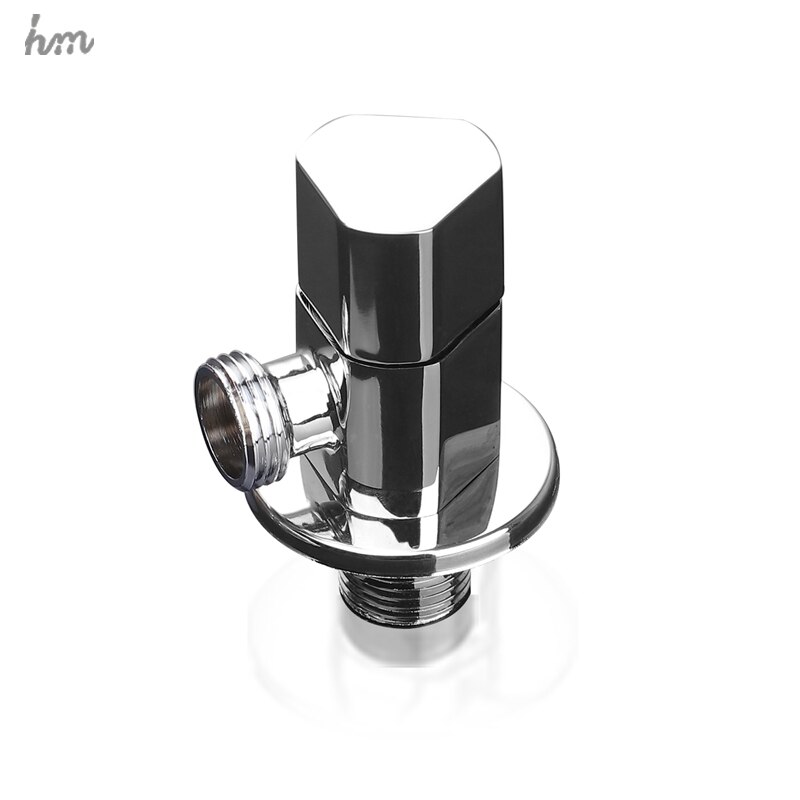 Hm Badkamer Hardware Hoekstopkraan Messing Vullen Ventiel Accessoires Driehoek Keramische Plaat Core Wc Water Hoekstopkraan