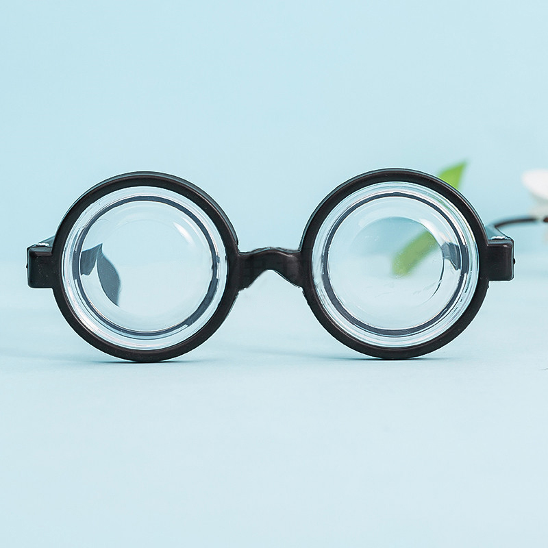Gafas de forma redonda, accesorios divertidos para gafas de Halloween, disfraces de Cosplay, accesorios de decoración para fiestas, de recuerdo de para niños y adolescentes