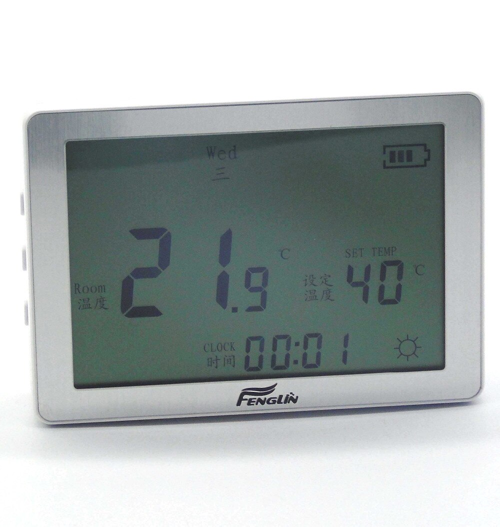 Gas boiler three wire Seven days to edit Programming thermostat for battery powered (HS-B709)