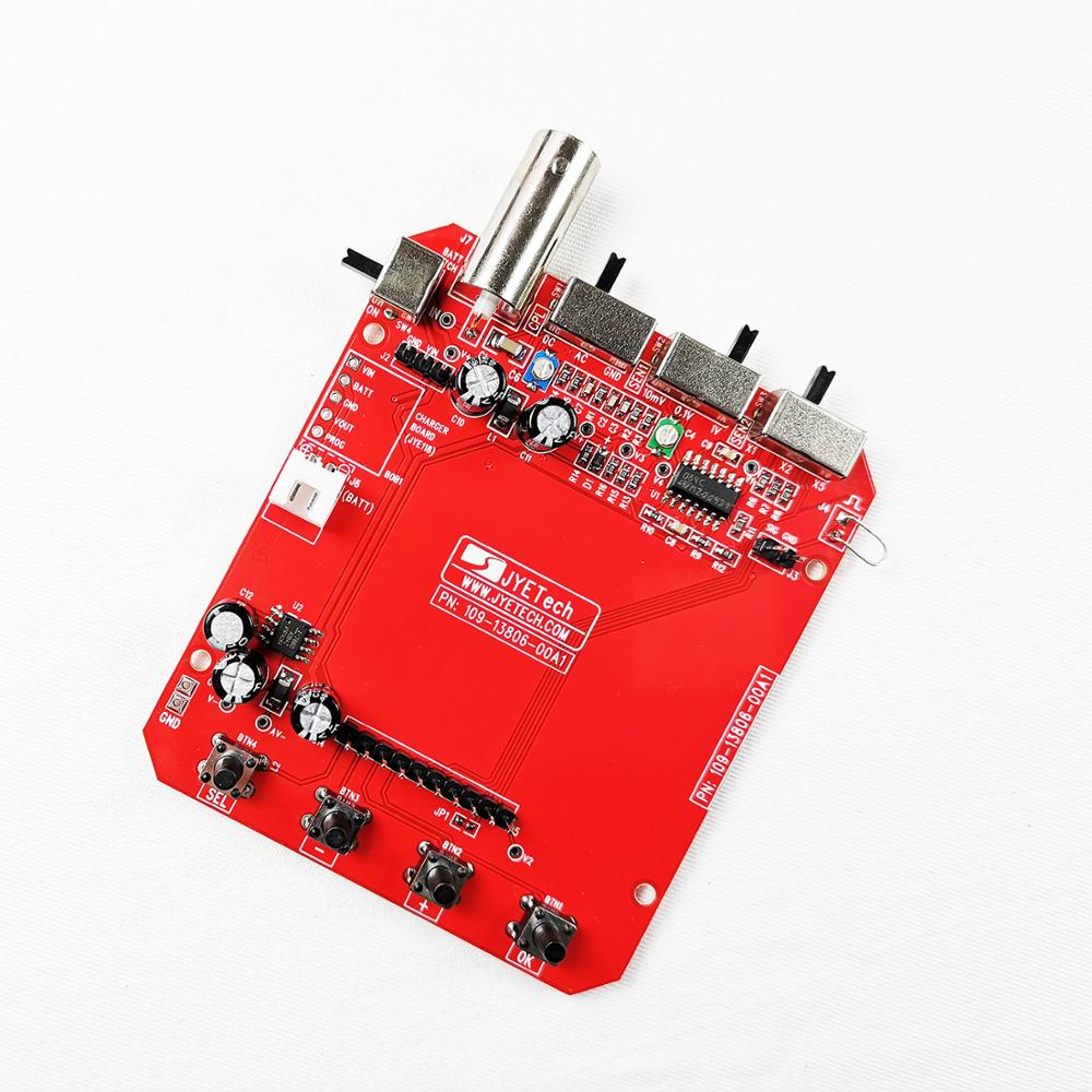 JYETech Original DSO138mini digital oscilloscope assembled including BNC-clip probe USB oscilloscope output of waveform data