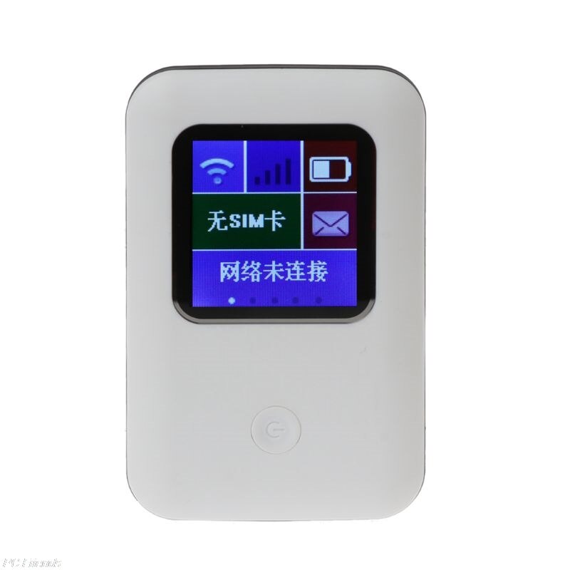 4G Lte Pocket Wifi Router Auto Mobiele Wifi Hotspot Draadloze Breedband Wi-fi Router Met Sim-kaart Slot Met Display FM922