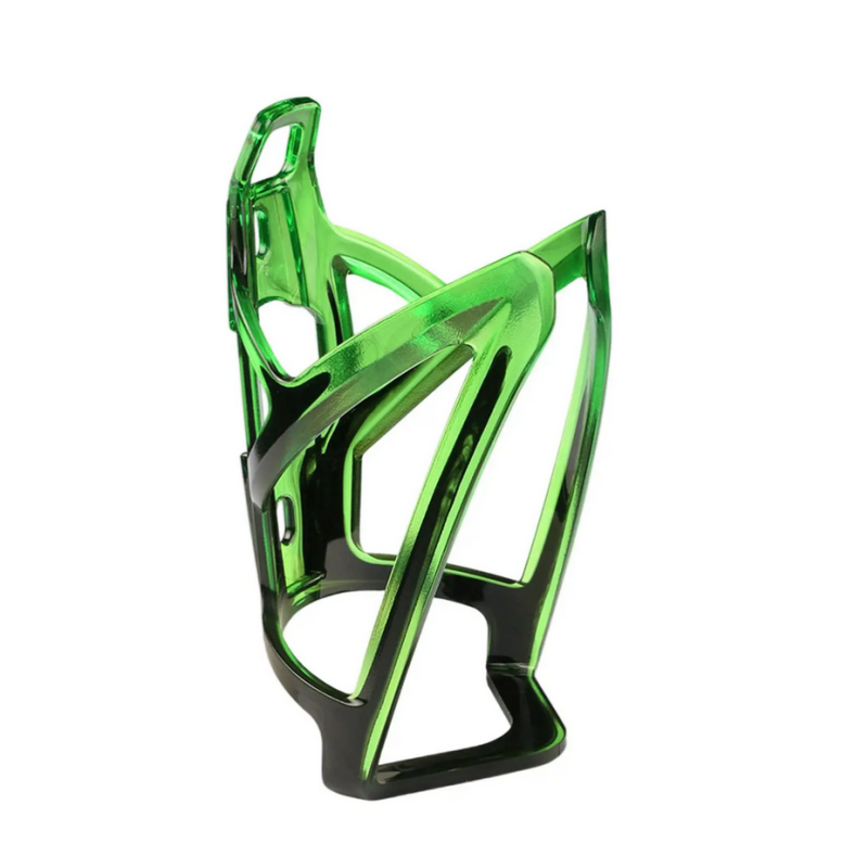 Soporte para hervidor de bicicleta, portavasos de dos colores, equipo de accesorios para ciclismo, portavasos para bicicleta de montaña: Verde