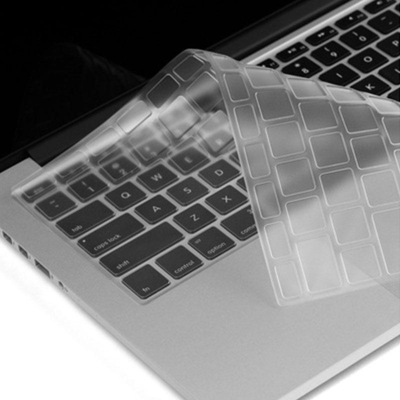 Ultradunne Clear Siliconen Toetsenbord Cover TPU Silicon Protector Stofdicht Cover Film Voor Apple Macbook Air 13"