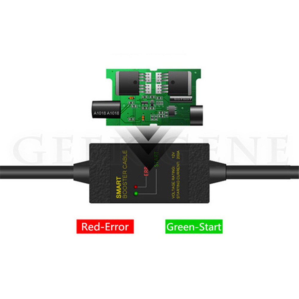 GKFLY Portable Smart Booster Cable For Car Batt'r'y Short Circuit Overcharge Constant Regulator Protecting Battery Free Ship