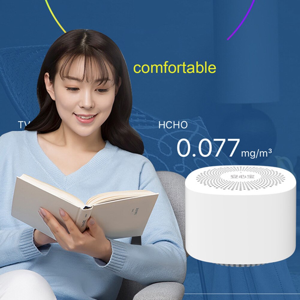 Digitale CO2 Hcho VOC Detektor Formaldehyd Kohlendioxid Sensor Luft Monitor Wifi Home Automation Warnung Alarm Detektor
