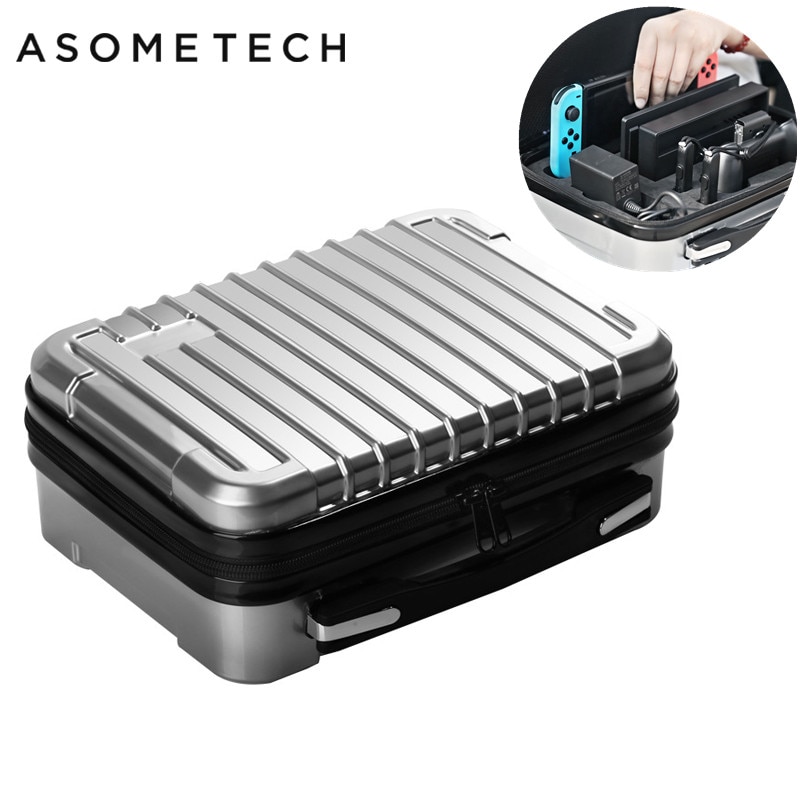 Opbergtas reiskoffer voor nintendo switch beschermende harde hoes voor nintendo switch console joycon ns outdoor draagtas