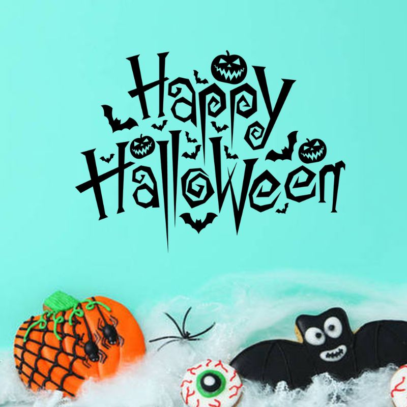 Halloween Verwijderbare Pvc Magics 3D Plafond Vloer Sticker, De Art Dreamscape Home Decor Muurschilderingen Behang