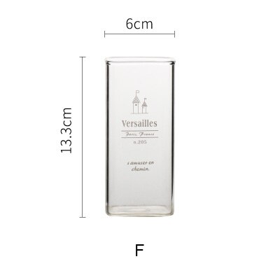 Firkantet Ølglass - Blyfritt glass - Varmebestandig - Te- og Juiceglass - AKUHOME: Høyt slott