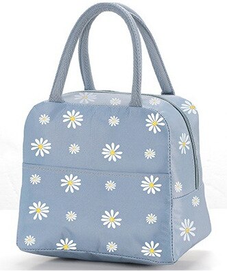 Functionele Patroon Cooler Lunchbox Draagbare Geïsoleerde Canvas Lunch Tas Handtas Thermische Voedsel Picknick Lunch Tassen Voor Vrouwen Kids: 8