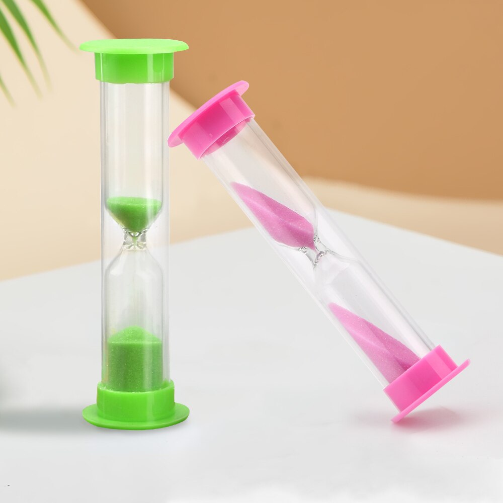 HOOMIN Mini Timer Clock Timers for Children Colorful Hourglass Children Sand Timer Hourglasses