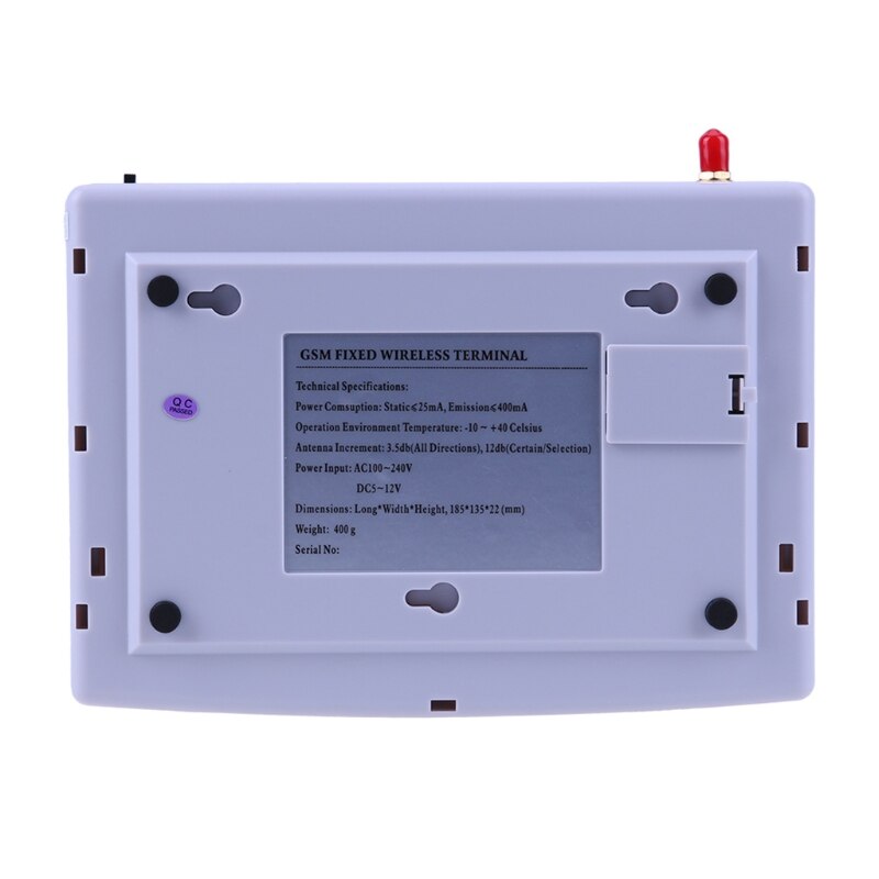 GSM Network- Dialer 900/1800MHz Dual Band Fixed Wireless Terminal LCD Display FWT US Plug T84D