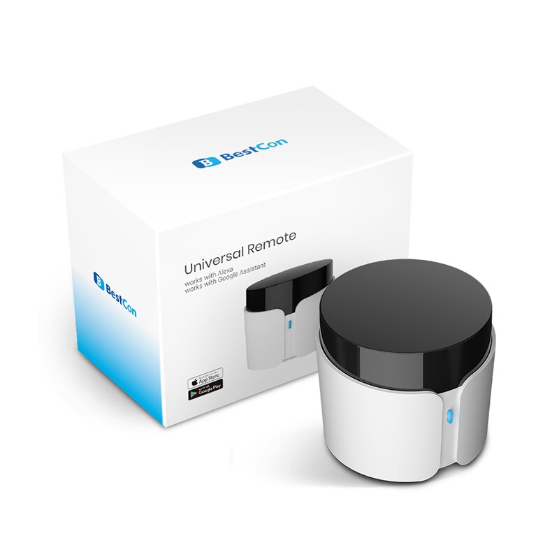 Broadlink bestcon  rm4c pro  rm4c mini wlan-ir-rf-universalfernbedienung smart-home-fernbedienung kompatibel mit alexa, google home und ifttt