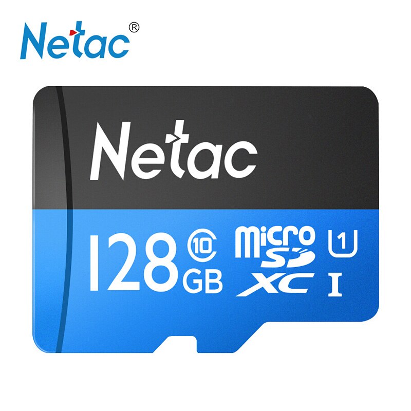 Netac SD Micro TF Memory Card High Speed 16GB 32GB 64GB Mini Camera Micro SDXC Class 10 Internal Phone Memory Card Reader Adapte: Netac 128GB