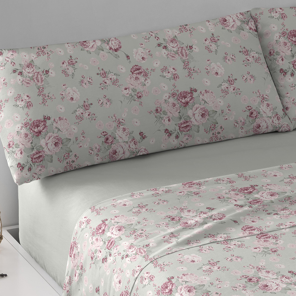 PimpamTex- Juegos de sábanas King Size para cama 180 | Ropa de Cama Grande con 4 Piezas de Polialgodón con Estampados Originales