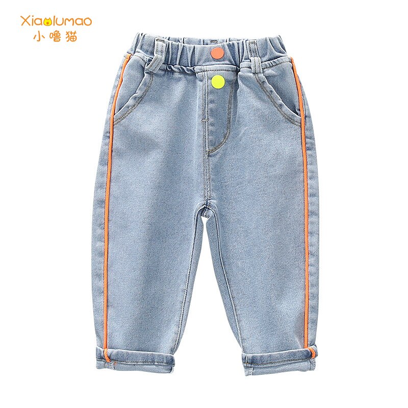 Småbørn pige denim baby pige jeans bukser jeans til piger børn bukser til piger børnetøj baby jeans