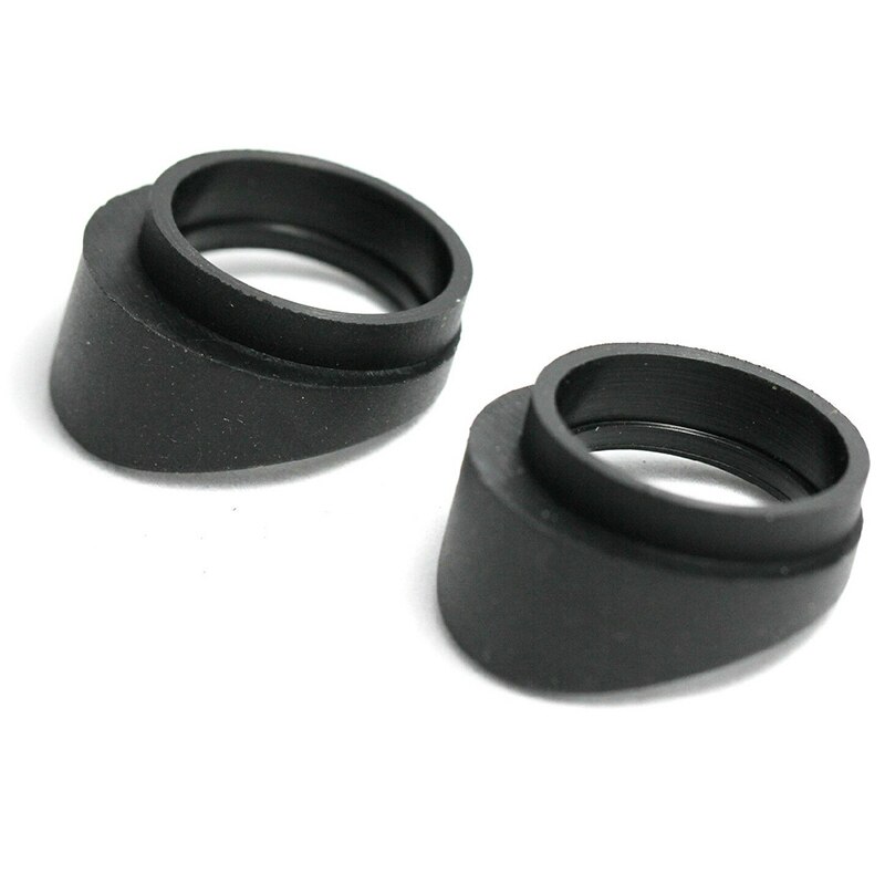 2 pièces 36mm Microscope oculaire masque pour les yeux Microscope Observation oculaire Microscope adaptateur oculaire