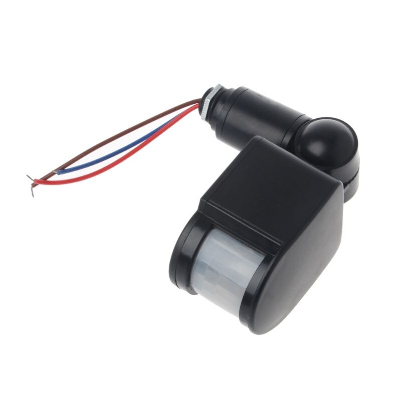 Ac 220V Veiligheid Pir Human Motion Sensor Detector Inductie Led Licht Schakelaar Accessoires Elektrische Apparatuur