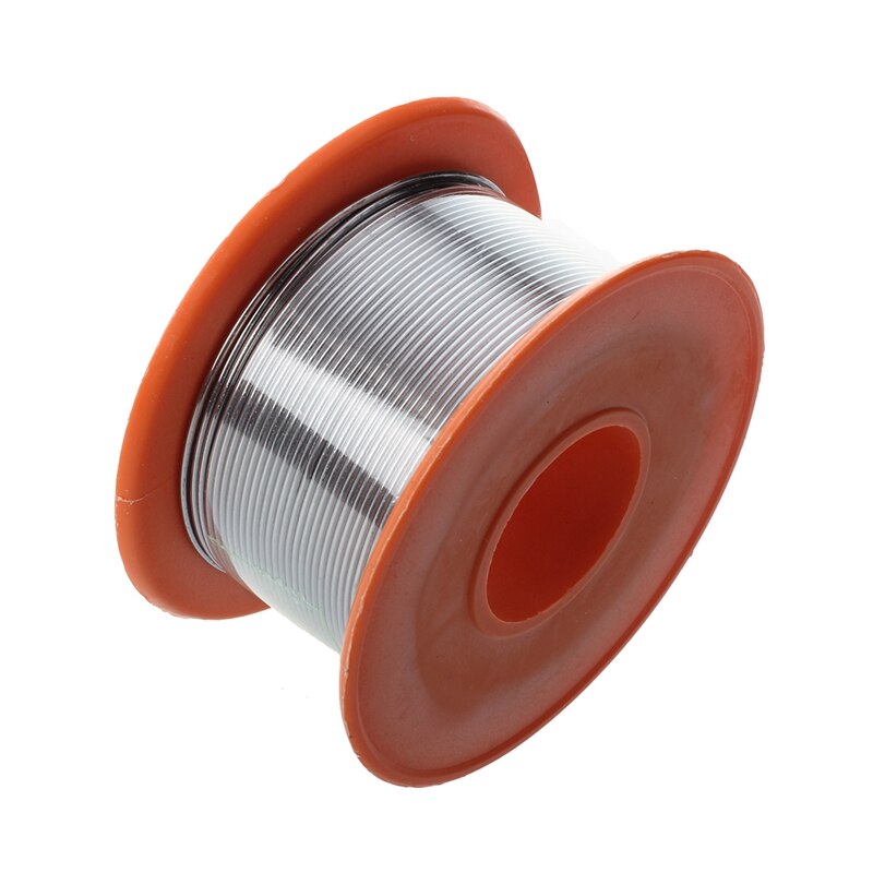 Tinn bly lodde kjerne fluss lodding sveising loddetråd spole 0.8mm 63/37 + 2 deler 2.0mm lodde veke fjerner desolderin