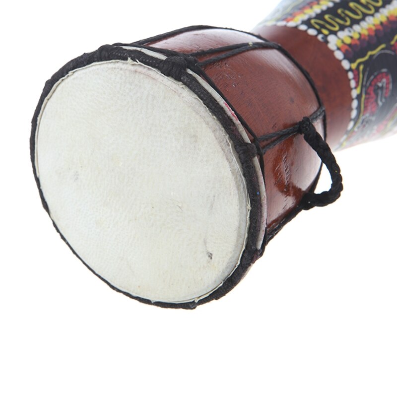 4 inch African Djembe Drum Bongo Wood Good Sound Musical Instrument