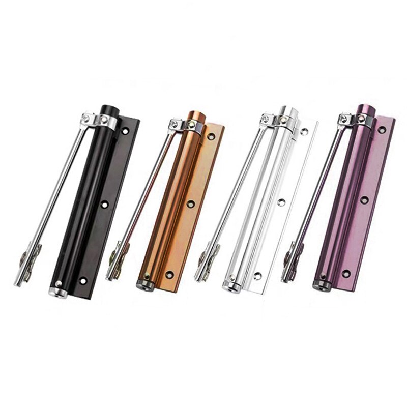 Automatic Door Self Closing Hinge Door Closer Single Spring Adjustable Surface Mounted Closing Fire Rated Hardware bisagras