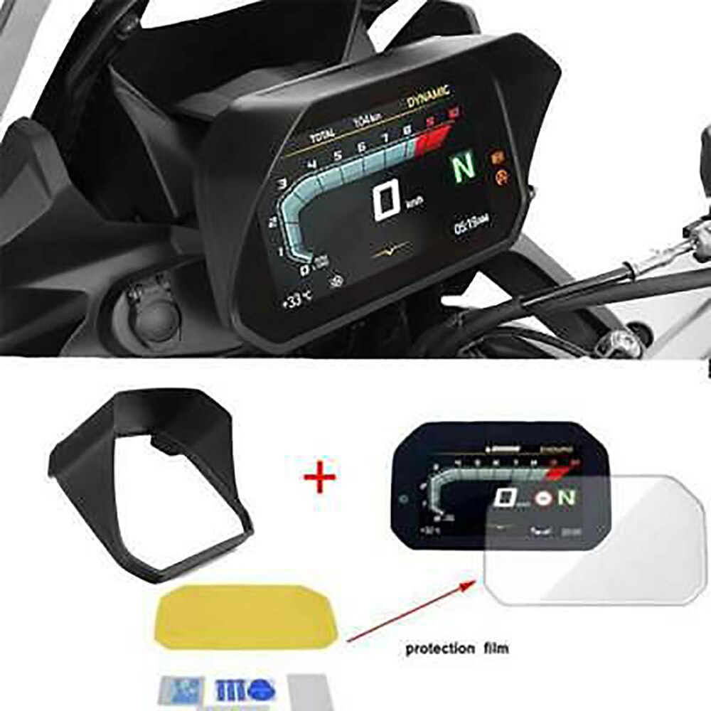Onderdelen Zonneklep Accessoires Motorfiets Screen Protector Zwart Nuttig Leuke