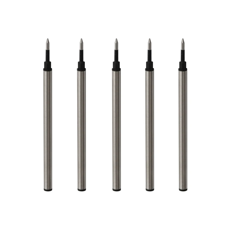 Klassische Luxus-Rollerball-Stifte Edelstahl-Rollerball-Stift für Männer Frauen Schul büro Exekutive Geschäft: Licht Grau / Blau