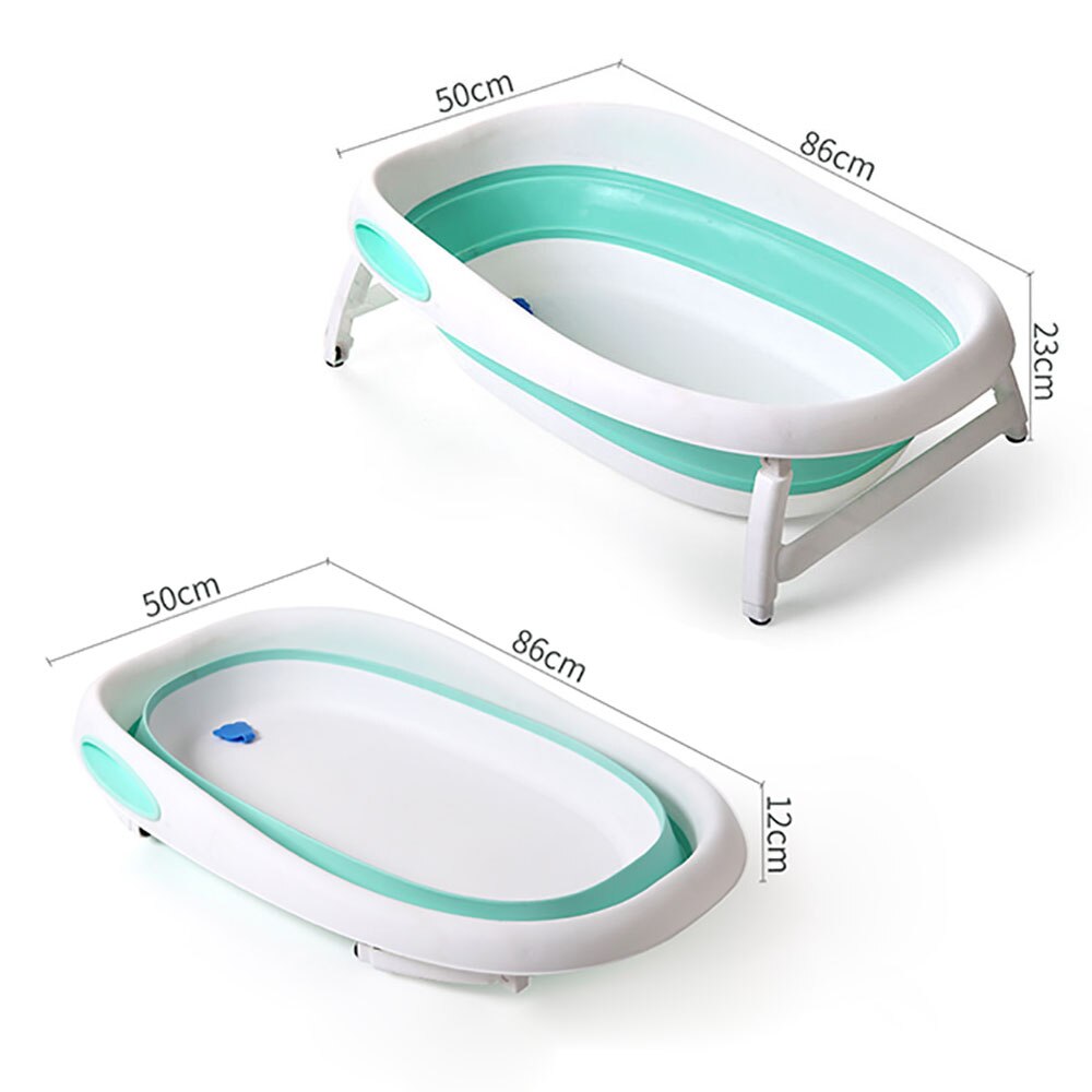 Confortevole nuovo design pieghevole in plastica del bambino vasca da bagno per i bambini, freestanding vasca da bagno pieghevole